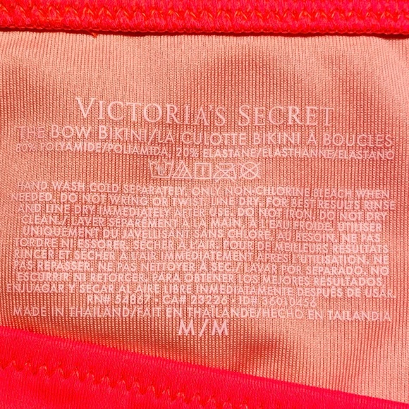 Victoria’s Secret “The Bow” String Side Tie Bikini Bottom Only Swimsuit Size Med - Picture 5 of 10